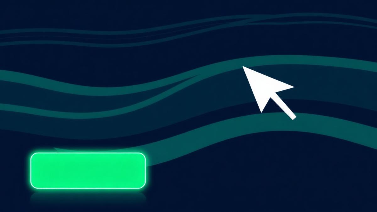 Cursor hovering over a highlighted ad placement