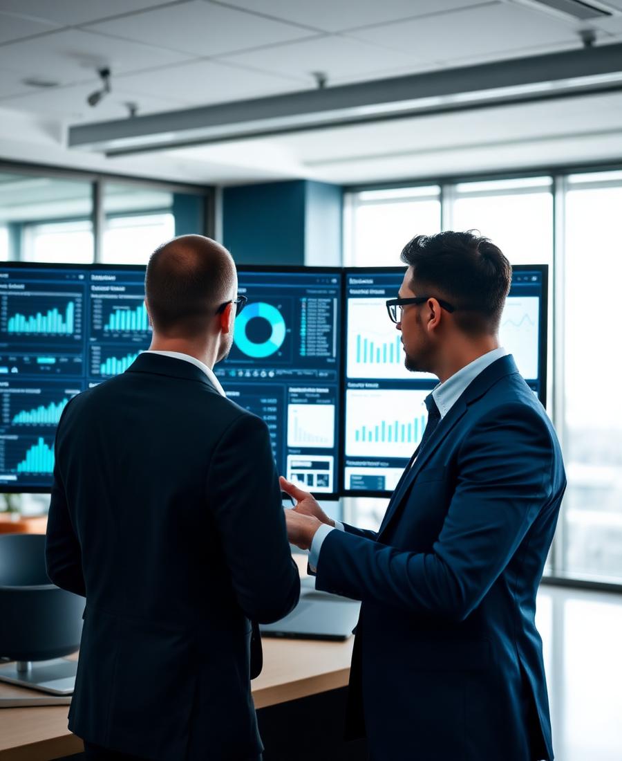 NetGainz marketing team analyzing campaign data